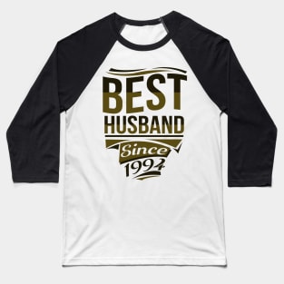 'Best Husband Since 1994' Sweet Wedding Anniversary Gift Baseball T-Shirt